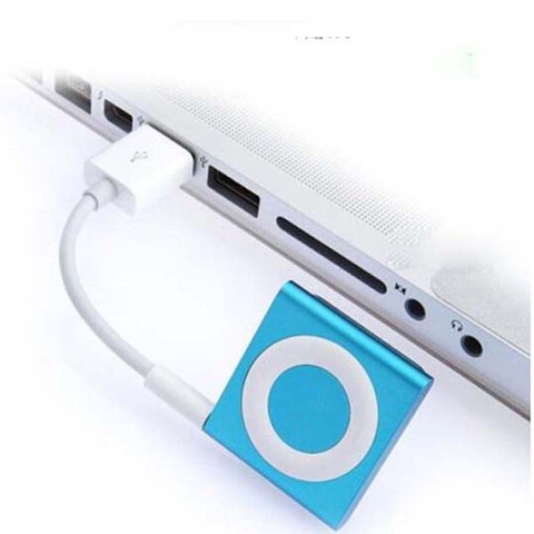 3.5mm Jack AUX to USB 2.0 Charger Data Sync Audio Adapter Cable for Apple iPod Shuffle 3rd 4th 5th 6th gen MP3 MP4 Player ► Photo 1/6