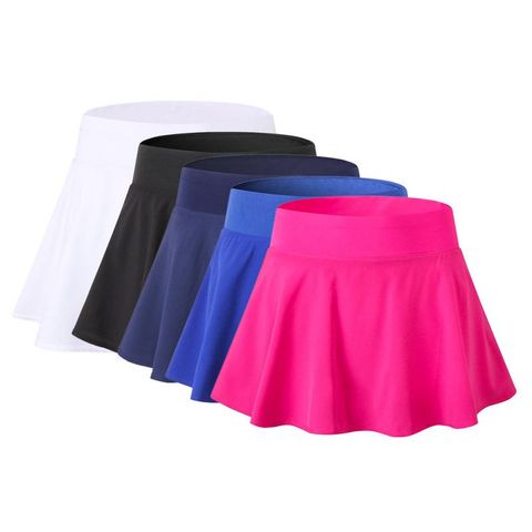 Sports Tennis yoga Fitness Short Skirt Badminton breathable Women  running gym Double layer Anti-Exposure ladies sports skirts ► Photo 1/6