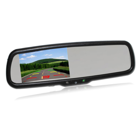 Interior Rear View Mirror Monitor For VW Golf MK4 MK5 MK6 Jetta Passat B5 B6 Polo Tiguan Bora anti-glare upgrade ► Photo 1/1