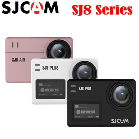 Original SJCAM SJ8 Series SJ8 Air & SJ8 Plus & SJ8 Pro 1290P 4K 60fps Action Camera WIFI Remote Control Waterproof Sports DV ► Photo 1/4