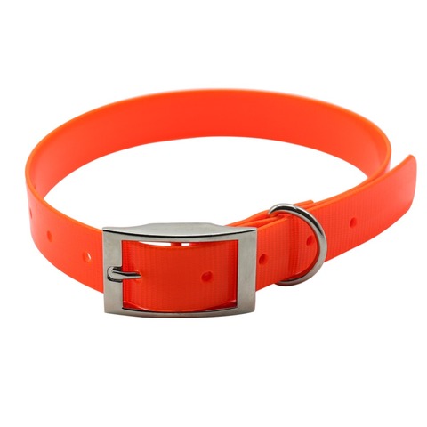 High Quality Large Dog Collar Adjustable TPU Durable Waterproof Pet Dog Collar For Puppy Strap Pure Color Dog Accessories ► Photo 1/6