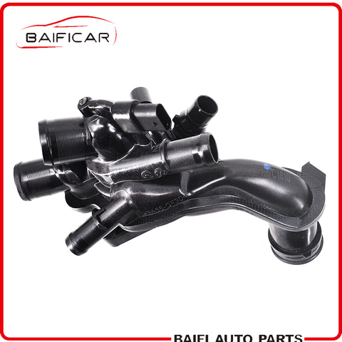 Baificar New Genuine Coolant Thermostat Housing 1336CC(4PIN) For BMW Mini Citroen C4 Peugeot 207 208 3008 308 5008 RCZ 1.6 THP ► Photo 1/1