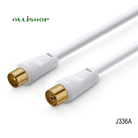 TV 9.5MM Male to Female RG6 Quad Shield CL2 Coaxial Antenna Satellite Extension Cable Flylead Aerial Male to Female RF Connector ► Photo 1/6