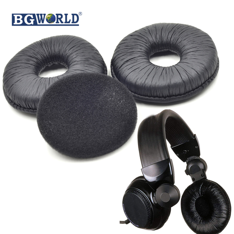 BGWORLD 2 pairs Replacement Black Ear pads earpad cushion for Technics RP-DJ1200 DJ 1200 DJ1210 DJ 1210 DJ headphones ► Photo 1/6