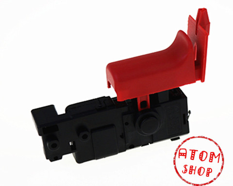 AC 250V 4A SPST Momentary Trigger Switch for Bosch GBH2-26   Red ► Photo 1/5