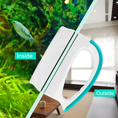 New Design Magnetic Aquarium Fish Tank Glass Algae Scraper Cleaner Magnetic Brush Aquarium Tank Fish Tools Floating Brush ► Photo 1/6