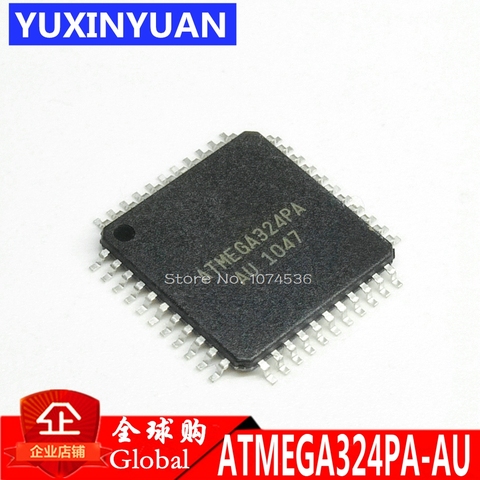 ATMEGA324PA-AU ATMEGA324PA ATMEGA324 IC MCU 8BIT 32KB FLASH 44TQFP QFP44 1PCS ► Photo 1/1