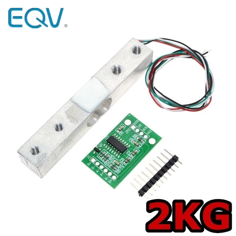 Digital Load Cell Weight Sensor 2KG Portable Electronic Kitchen Scale + HX711 Weighing Sensors Ad Module ► Photo 1/5