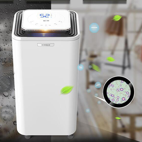 Household Dehumidifiers Bedroom Dehumidifier Mute Hygrostat Air Dryer Mini Dehumidifier ► Photo 1/3