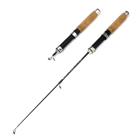Winter Shrimp Ice Fishing Rod Pole Portable Winter Fishing Rods Spinning Casting 3 Sections Fish Pole 60cm ► Photo 1/6