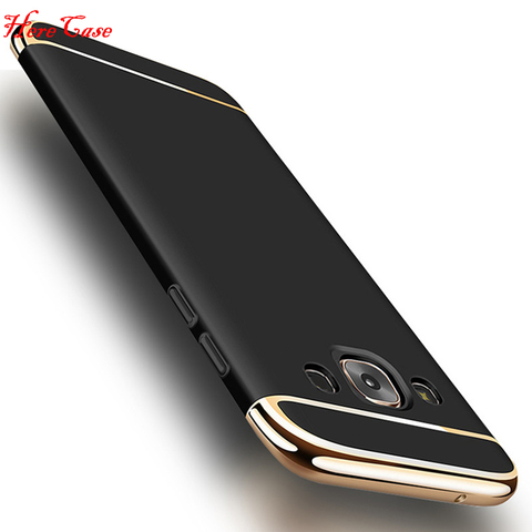 For Samsung Galaxy J7 2015 Case J700 Luxury 3 in 1 Case Gold Plating Case Cover For Samsung J7 2016 J710 J710F Back Cover Coque ► Photo 1/6