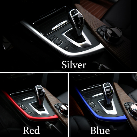 For BMW 3 4 Series 3GT F30 F31 F32 F34 F36 316li 320li Car Accessories Control Gear Shift panel decorative strip cover trim ► Photo 1/5
