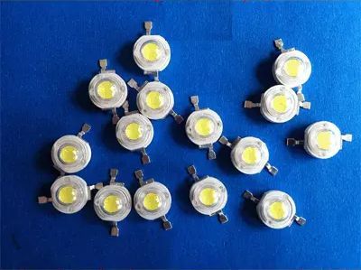 20pcs/lot 1W LED Bulbs High power Lamp beads Pure White/Warm White 300mA 3.2-3.5V 100-110LM Taiwan Genesis Chip Free shipping ► Photo 1/1