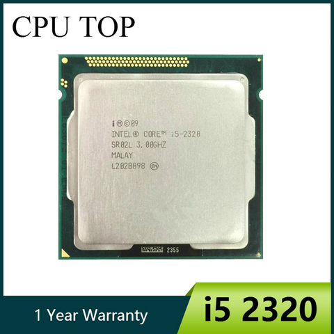 Intel Core i5 2320 3.0GHz 6M Cache Quad-Core CPU Processor SR02L LGA1155 ► Photo 1/2