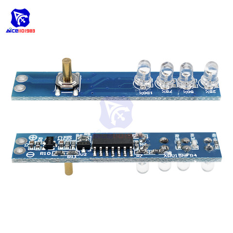 1S 2S 3S 4S Lithium Battery Capacity LED Indicator Display Module Board Power Level Indicator For 18650 Lithium Battery DIY Kit ► Photo 1/6