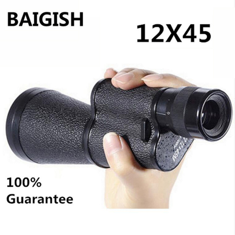 Metal 12X45 Russian Military Monocular HD High quality Portable mini telescope Captain caribbean pirates Spyglass Binoculars ► Photo 1/6