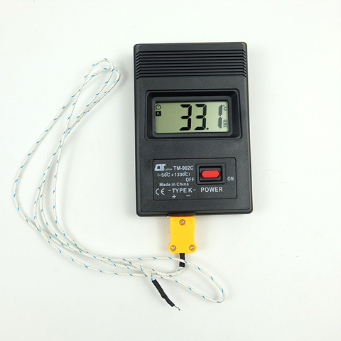 TM902C K-type digital Thermometer tester temperature meter Thermocouple Needle Probe -50C to 1300C ► Photo 1/6