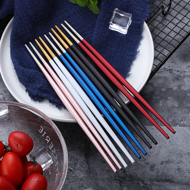 Original Chinese Chopsticks Stainless Steel Extra Long 22cm! 