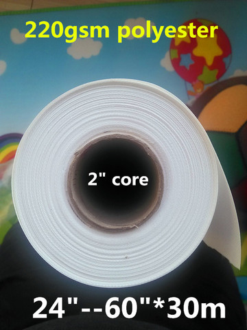 220gsm water resistant inkjet stretchable 100% polyester inkjet canvas with matte coating ► Photo 1/1