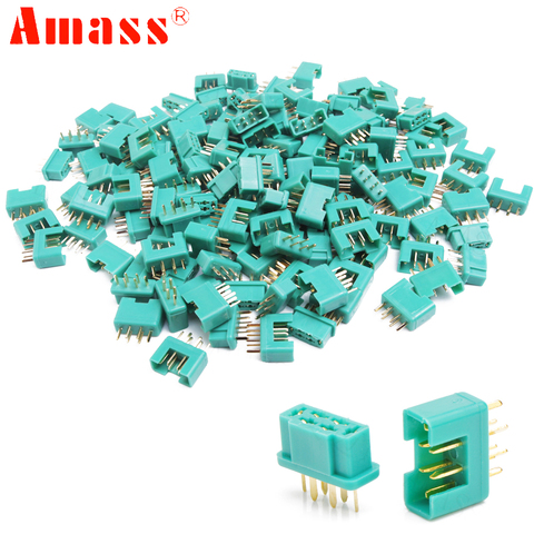 Amass MPX Male Female 6-pin plug Connector Gold plating ► Photo 1/5