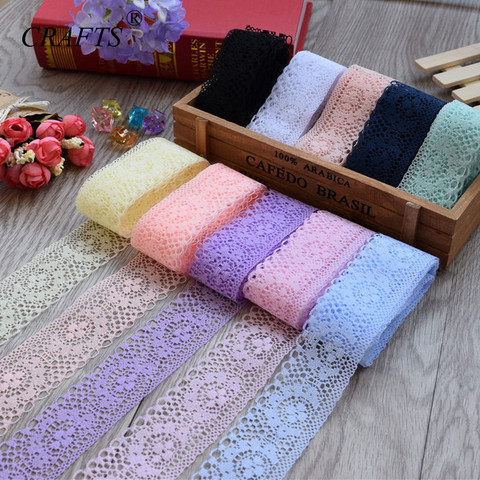 2022  series of new products 40mm wide lace DIY embroidery embroidery network lace trimming fabric ribbon sewing decoration ► Photo 1/6