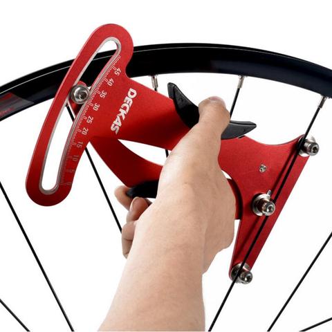 Deckas Bike Indicator Attrezi Meter Tensiometer Bicycle Spoke Tension Wheel Builders Tool Bicycle Spoke Repair Tool ► Photo 1/6
