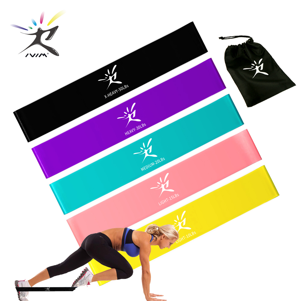 Elastic Resistance Band Loop Home Gym Fitness Yoga Exercise Training Crossfit 