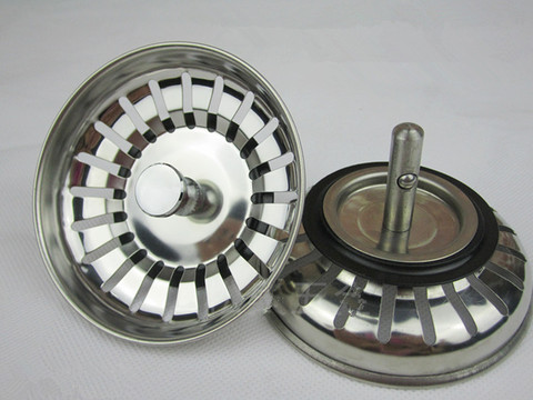 1PC 304 Stainless Steel Sink Cover Strainer Plug Drain Stopper Filter Kitchen Tool ► Photo 1/6