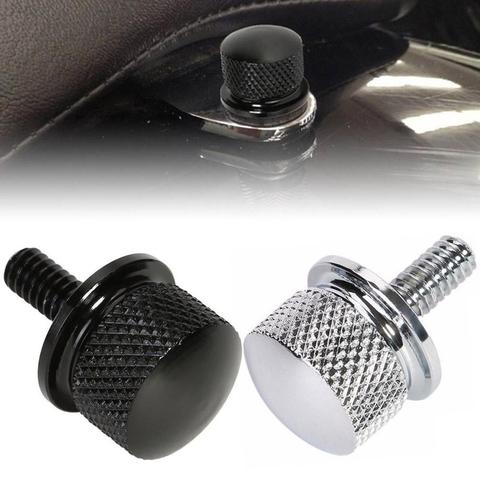 Stainless Steel Motorcycle Seat Bolt Tab Screw Mount Knob Cover for Harley Sportster Dyna Fatboy Road King Softail ► Photo 1/5