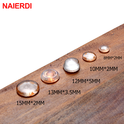 NAIERDI 30-80PCS Self Adhesive Silicone Rubber Damper Buffer Cabinet Bumpers Furniture Pads Cushion Protective Hardware ► Photo 1/6