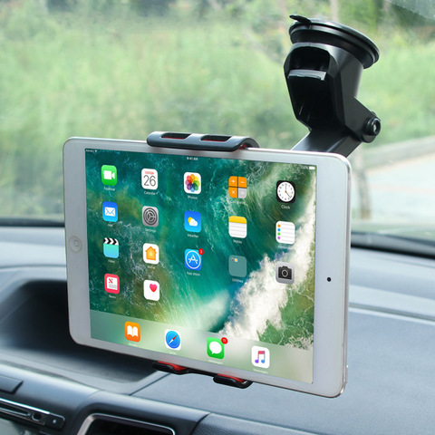 Tablet car holder for Samsung Huawei IPAD pro air mini 1234 GPS Phone 360 Degree adjustable Mobile suction cup bracket stand ► Photo 1/6
