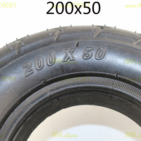 Solid Tubeless 200 x 50 8x2 solid/foam filled tire for Razor E100 E125  0 8