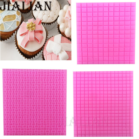 1PCS boxes lace mat chocolate cooking tools Silicone molds Fondant Mould DIY kitchen Baking accessories clay/rubber T0913 ► Photo 1/6