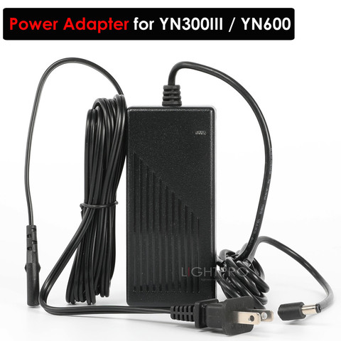 Brand Yongnuo AC DC Power Adapter for Yongnuo YN600 AIR YN600L YN600 YN300III YN300 AIR YN360 YN160 III Led Video Light Panel ► Photo 1/3