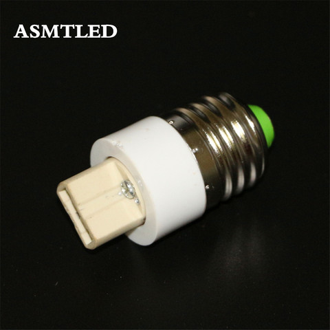 ASMTLED 1Pcs Fireproof Material E27 to G9 lamp Holder Converter Socket Conversion light Bulb E27-G9 Base type Adapter ► Photo 1/6