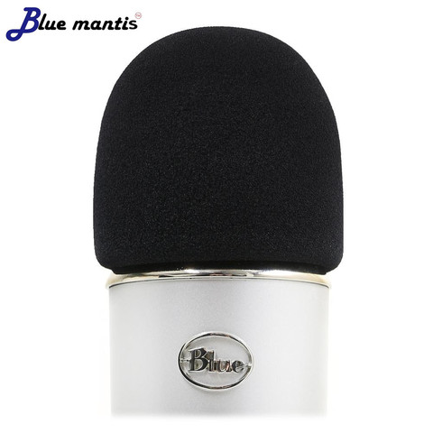 Foam Microphone Windscreen for Blue Yeti ,Yeti Pro condenser microphones- as a pop filter for the microphones Blue Mantis ► Photo 1/6