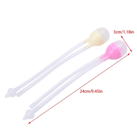Baby Nasal Aspirator Safety Vacuum Nose Cleaner Suction Bodyguard Flu Protection Newborn Safty Accessories ► Photo 1/5
