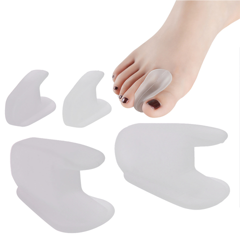 1 Pair Silicone Bone Thumb Orthotics Corrector Hallux Valgus Toe Separator Feet Care Thumb Orthotics Foot Care Tools 2022 S/L ► Photo 1/6