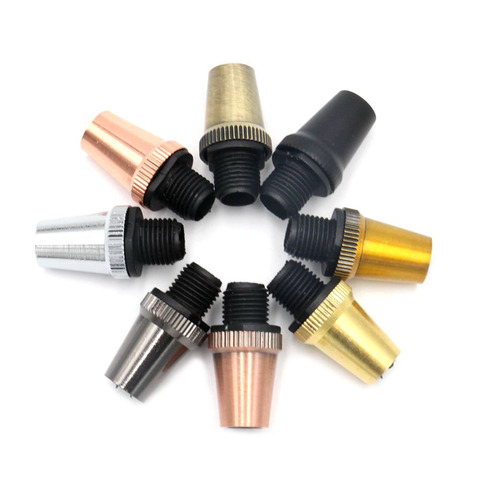 4  pieces 10pcs Vintage Metal Strain Reliefs Brass Cord Grip Cable Wire Clamp for Lights Accessories ► Photo 1/6