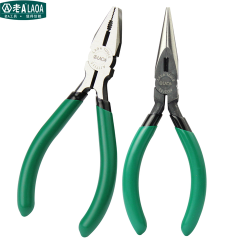 LAOA 5inch Mini Pliers Wire Cutter Long Nose Pliers Jewelry Crimping Pocket Hand Tools ► Photo 1/6