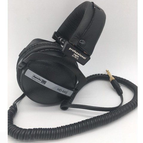 Pro studio monitor Headphone Superlux HD-660 HD660 Dynamic Monitoring Hifi Headphones Recording Headset Stereo DJ Earphone ► Photo 1/6