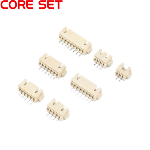 20PCS/Lot 2.54 mm Pitch SMD Connector 2P 3P 4P 5P 6P 7P 8P Horizontal SMD Socket XH2.54 2.54mm Spacing Patch Plug Connectors ► Photo 1/6