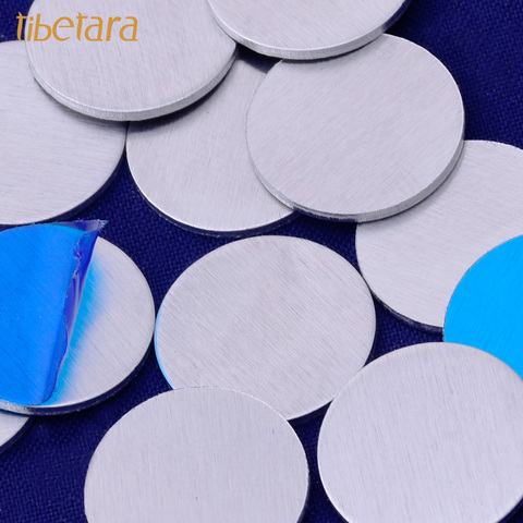 18 Gauges Round Metal Blanks Stamping Discs,aluminum stamping blanks,8 to 27MM Available,20 pieces/lot ► Photo 1/6
