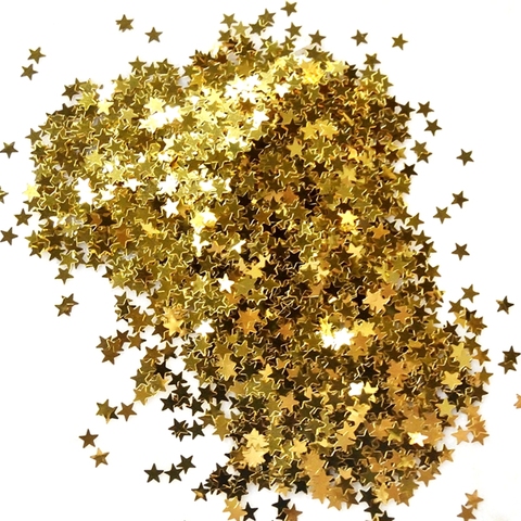 10g/Box 3mm Glitter Acrylic Star Table Confetti Sprinkles Birthday Party Wedding Decoration Sparkle Gold Stars Party Supplies ► Photo 1/6