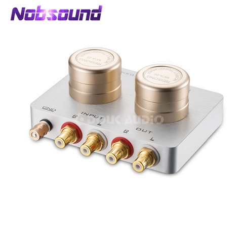 Nobsound Audio Step Up Transformer MC Moving Coil Phono Stage Cartridge Preamp Passive For Phone PC/CD Player/MC Phono Turntable ► Photo 1/6