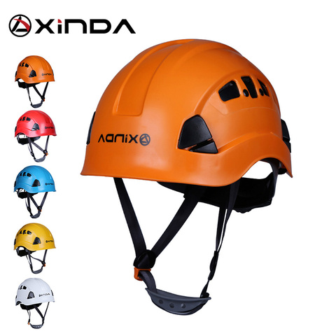 Xinda Professional Mountaineer Rock Climbing Helmet Safety Protect Outdoor Camping & Hiking Riding Helmet Survival Kit ► Photo 1/6