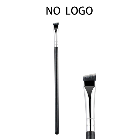 BEILI no logo Black Professional Brow Brush Eye liner Makeup Tool Synthetic Hair Single wing liner Makeup Brush ► Photo 1/5