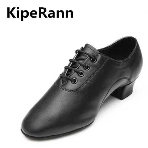 KipeRann new brand new modern men's ballroom dance Tango Latin dance shoes men's dance shoes men's dress shoes ► Photo 1/6