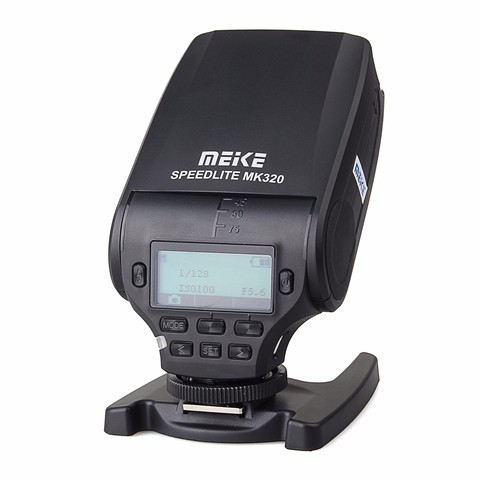 MEIKE MK-320 TTL flash Speedlite for Canon Nikon Fujifilm Olympus Panasonic Sony A7 A7R A7S A7 II A77 II A6000 NEX-6 A58 A99 RX1 ► Photo 1/6