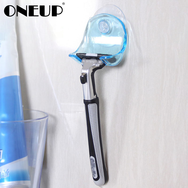Shaver Toothbrush Holder Washroom High Power Suction Cup Hook Razor Bathroom 